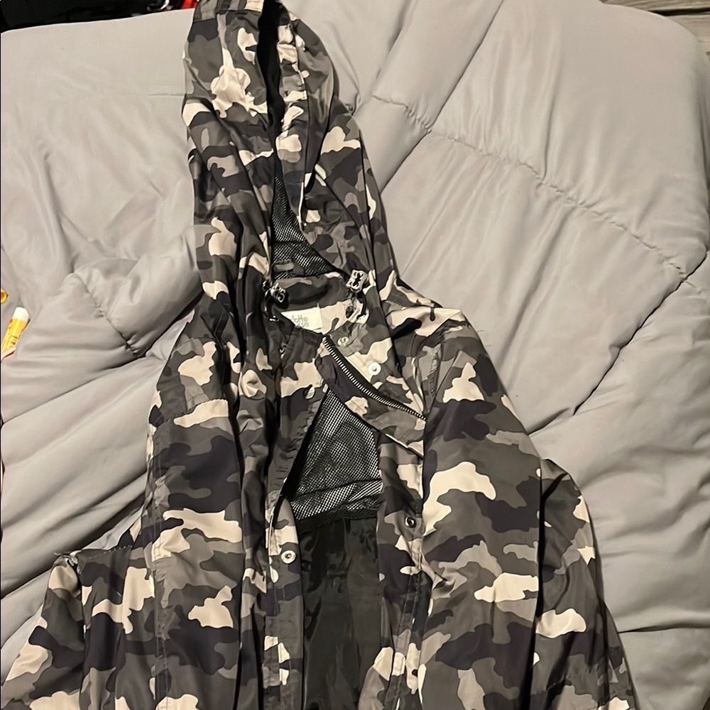 Camouflage Hooded Jacket